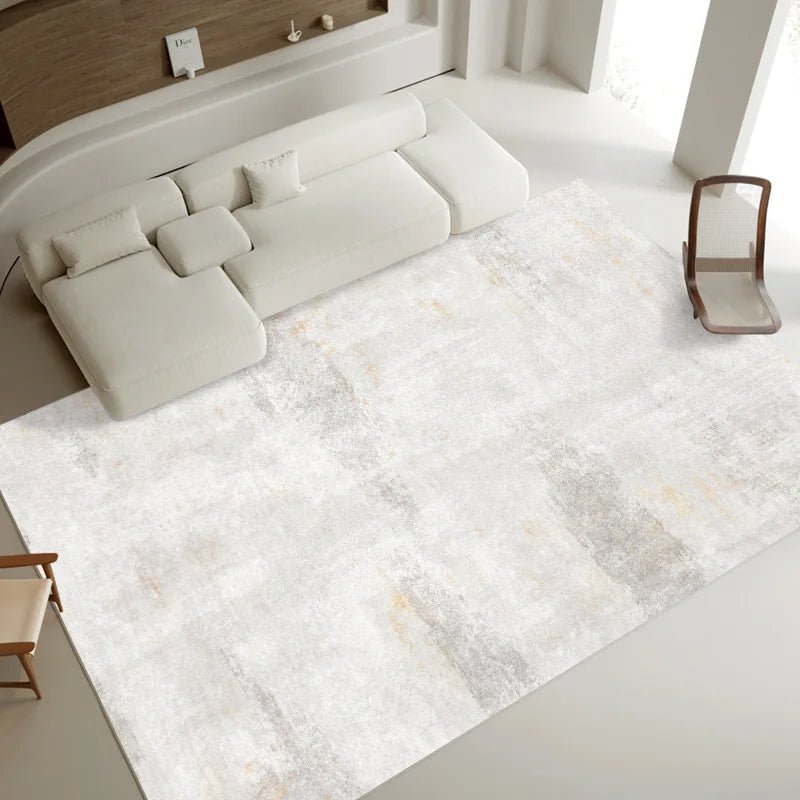 Contemporary Timeless Neutral Tones Rug - Elegant and modern large area rug in earthy and neutral hues, perfect for adding warmth and sophistication to any living space.