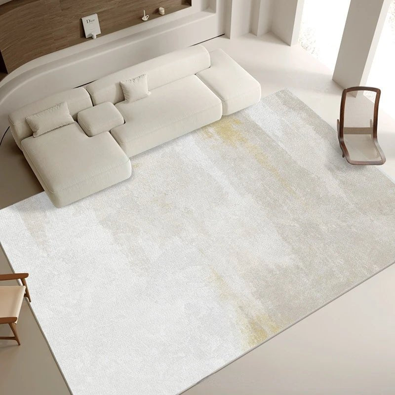 Contemporary Timeless Neutral Tones Rug - Elegant and modern large area rug in earthy and neutral hues, perfect for adding warmth and sophistication to any living space.