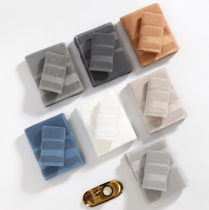 Soft, Absorbent, and Luxurious Towels in Classic Design