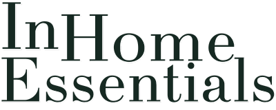 Logo of IH Essentials, featuring home decor utensils