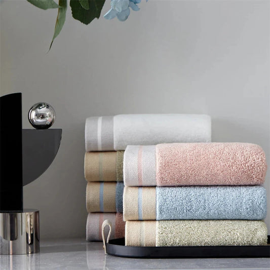 Luxury organic cotton towels 3 piece set, featuring soft, absorbent, eco-friendly materials