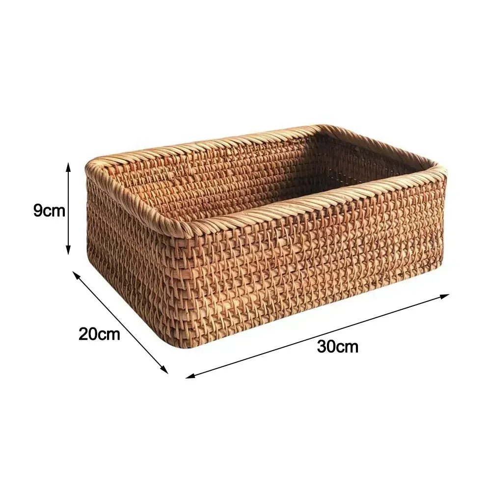 A rustic fruit basket. Eco-Friendly & Stylish Storage Solution