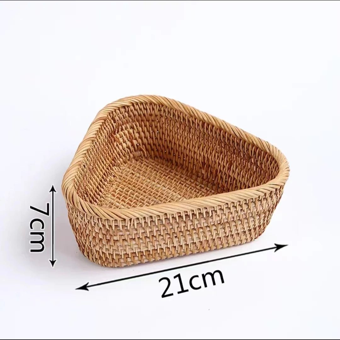 A rustic fruit basket. Eco-Friendly & Stylish Storage Solution